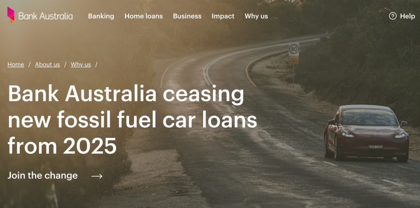 Australian bank to stop giving loans to new ICE cars by 2025, in drastic move to encourage EV ownership 1503685