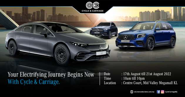 Catch the latest Mercedes-Benz vehicles on display by Cycle & Carriage at Mid Valley, from August 17-21 [AD]