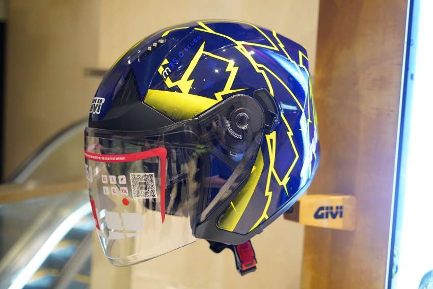 Givi Malaysia launches M35.0 Scudo open-face helmet 1505073