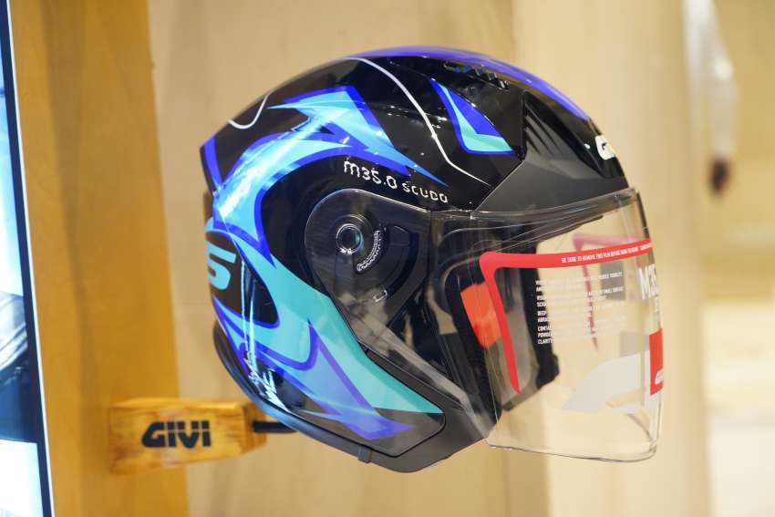 Givi Malaysia launches M35.0 Scudo open-face helmet 1505078