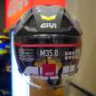 2022 Givi Scudo M35.0 helmet priced at RM365 for plain colours, RM410 for graphics, in Malaysia