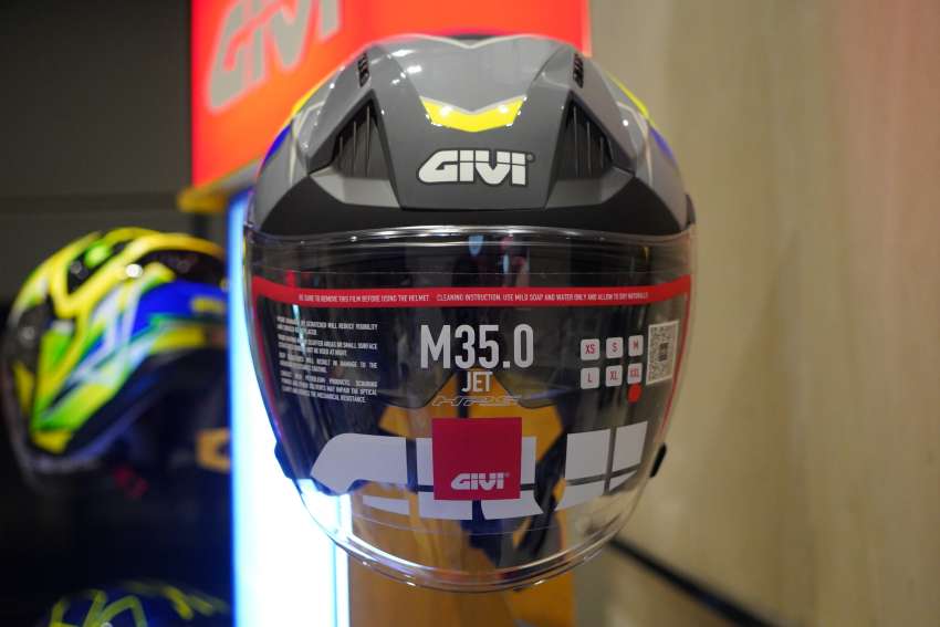 2022 Givi Scudo M35.0 helmet priced at RM365 for plain colours, RM410 for graphics, in Malaysia 1505545
