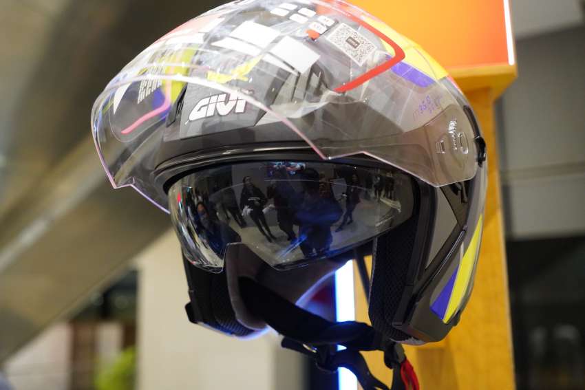 Givi lancar helmet M35.0 – taraf keselamatan ECE R22.06, lapan warna, harga jangkaan bermula RM360 1504952