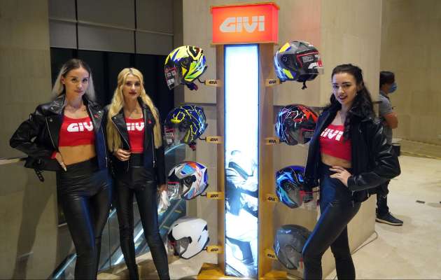 Givi Malaysia launches M35.0 Scudo open-face helmet