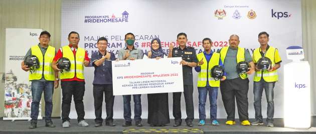 KPS sponsors motorcycle licences for Selangor youth
