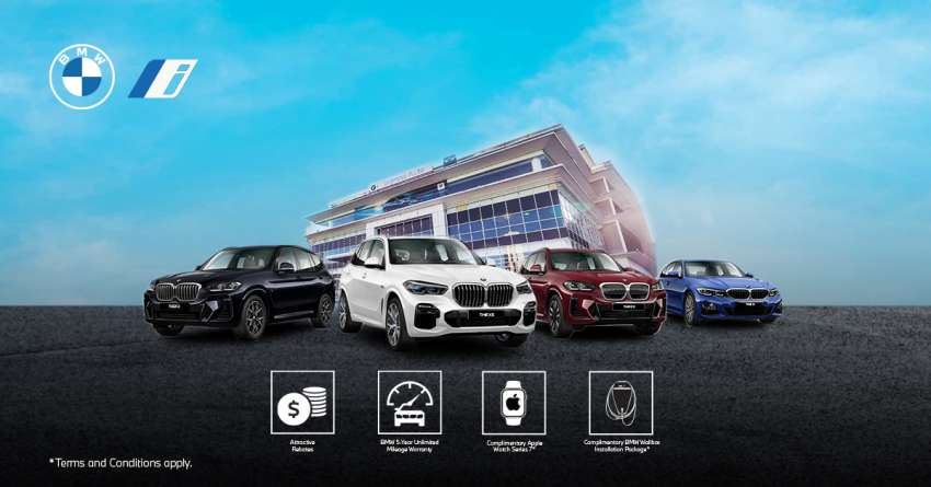 Enjoy a RM1,888 Wallbox Installation Package or Apple Watch with your new BMW from Ingress Auto [AD] 1504538
