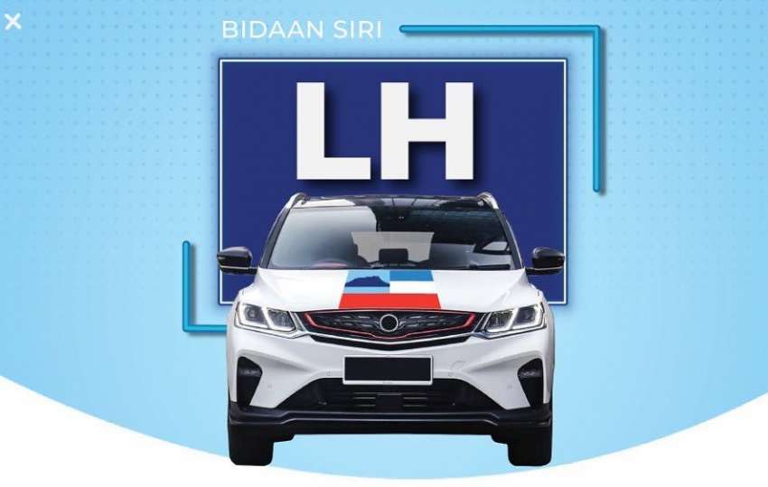 JPJ eBid: LH number plates now open for bidding 1501948