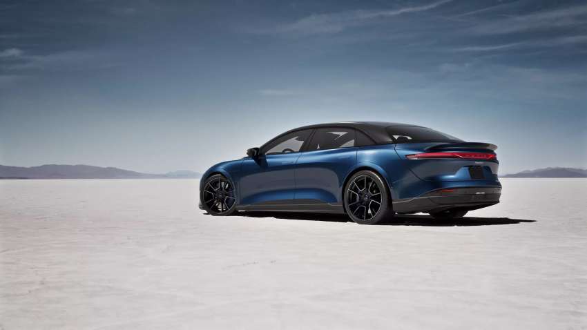 Lucid Air Sapphire – three-motor EV with over 1,200 hp, 0-160 km/h under four seconds; fr RM1.1m in US 1503615