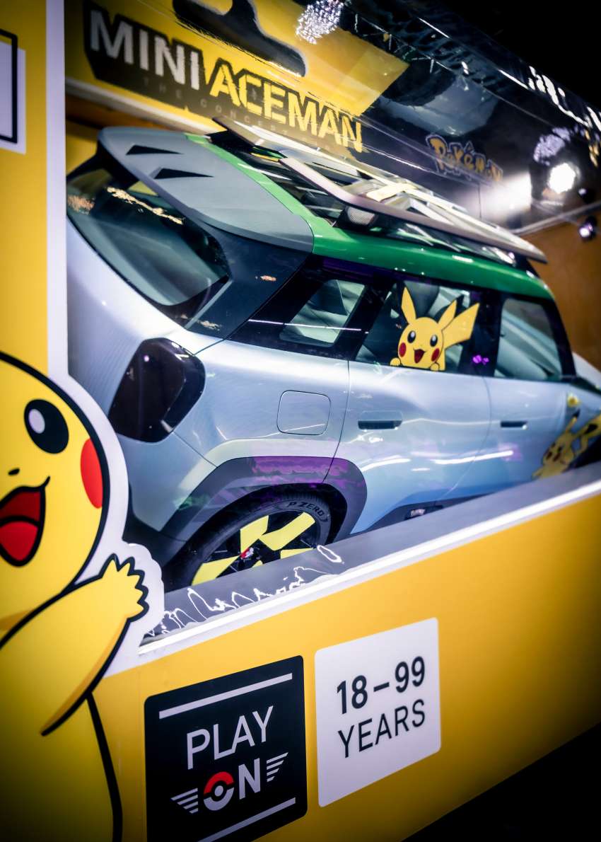 MINI Concept Aceman with Pokémon Mode revealed – one-off from special collaboration for Gamescom 1504018