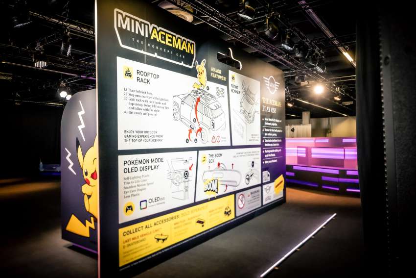 MINI Concept Aceman with Pokémon Mode revealed – one-off from special collaboration for Gamescom 1504019
