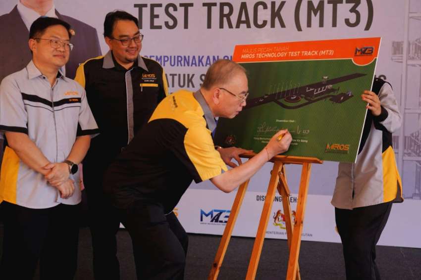 Litar MT3 kendalian MIROS di Sepang siap hujung 2022; untuk ujian sistem keselamatan kenderaan 1505595