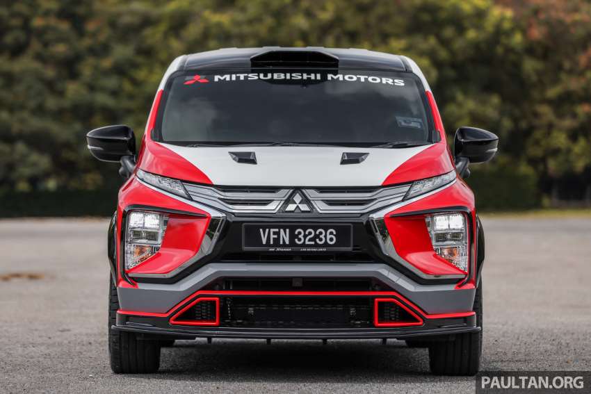 Motorsport-themed Mitsubishi Xpander in Malaysia by Speedline Industries: inspired by real AP4 rally car 1503223
