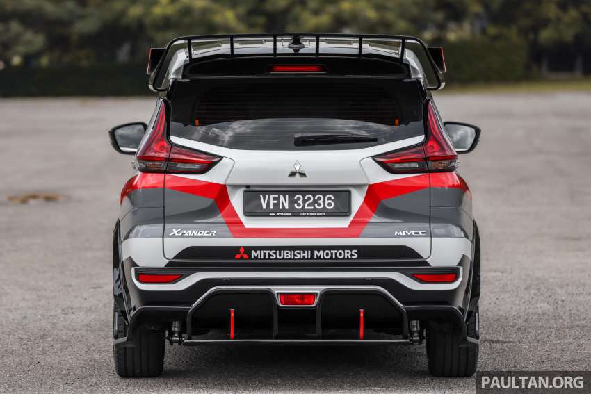 Motorsport-themed Mitsubishi Xpander in Malaysia by Speedline Industries: inspired by real AP4 rally car 1503224