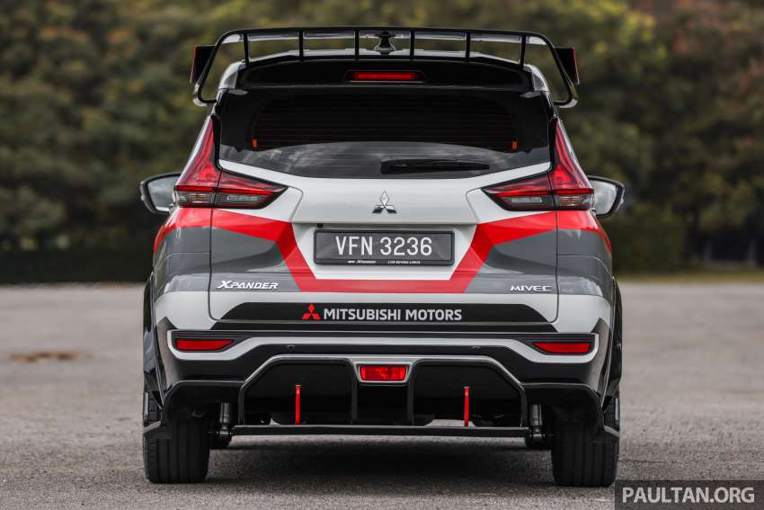 Motorsport-themed Mitsubishi Xpander in Malaysia by Speedline Industries: inspired by real AP4 rally car 1503225
