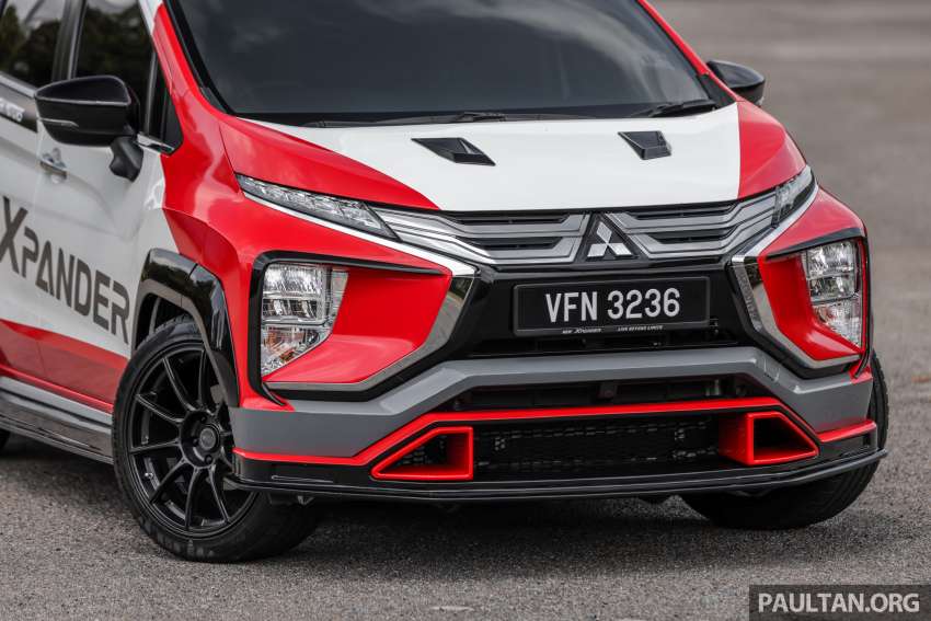 Motorsport-themed Mitsubishi Xpander in Malaysia by Speedline Industries: inspired by real AP4 rally car 1503228