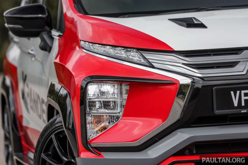 Motorsport-themed Mitsubishi Xpander in Malaysia by Speedline Industries: inspired by real AP4 rally car 1503229