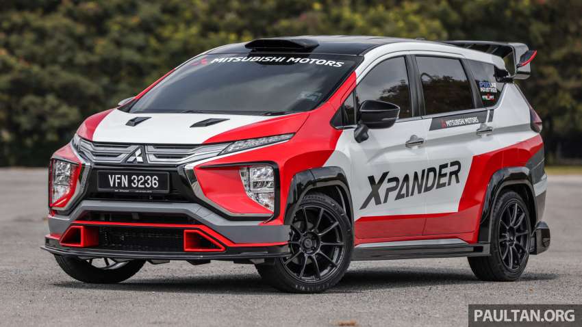 Motorsport-themed Mitsubishi Xpander in Malaysia by Speedline Industries: inspired by real AP4 rally car 1503215
