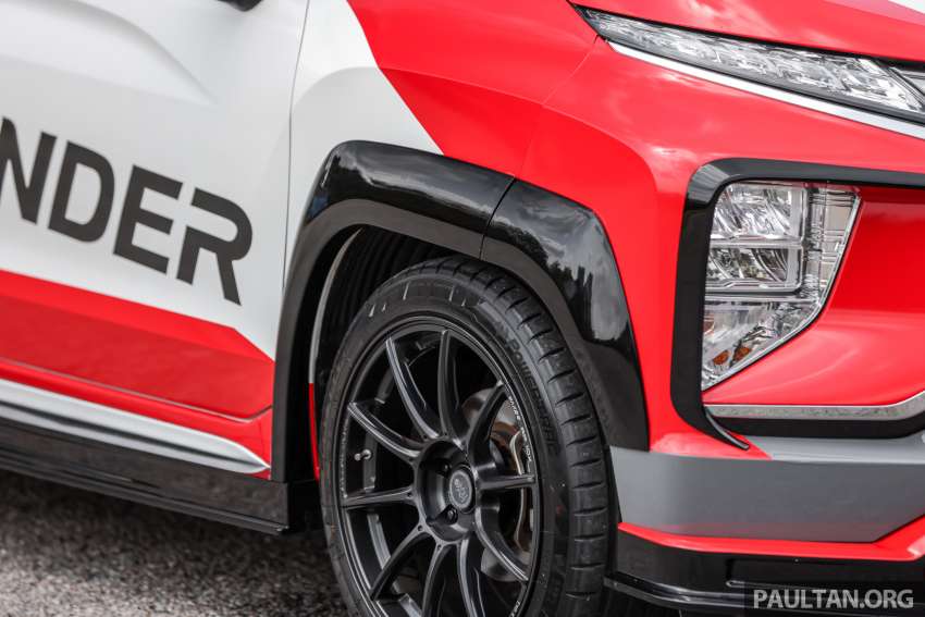 Motorsport-themed Mitsubishi Xpander in Malaysia by Speedline Industries: inspired by real AP4 rally car 1503236