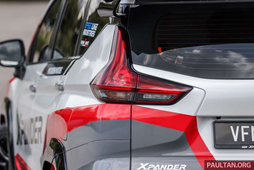 Motorsport-themed Mitsubishi Xpander in Malaysia by Speedline Industries: inspired by real AP4 rally car 1503250