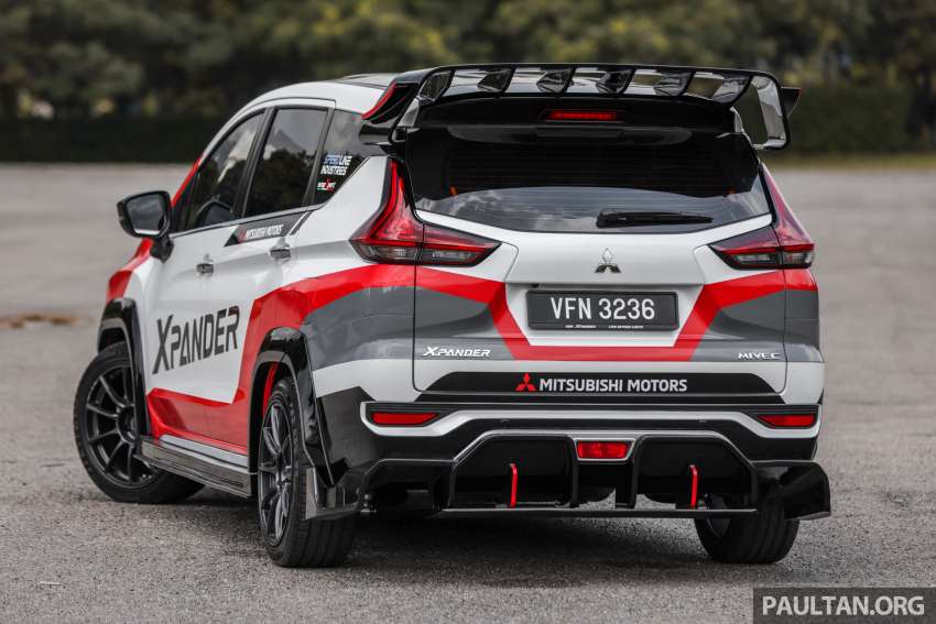 Motorsport-themed Mitsubishi Xpander in Malaysia by Speedline Industries: inspired by real AP4 rally car 1503220