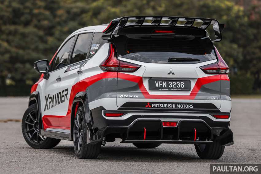 Motorsport-themed Mitsubishi Xpander in Malaysia by Speedline Industries: inspired by real AP4 rally car 1503221
