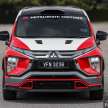 Motorsport-themed Mitsubishi Xpander in Malaysia by Speedline Industries: inspired by real AP4 rally car