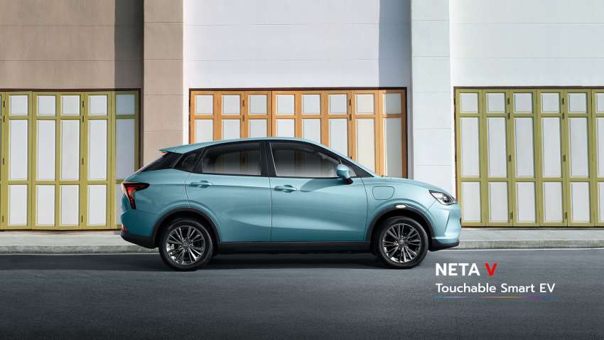 NETA V EV launched in Thailand – 38.5 kWh, 384 km range, initial CBU China before CKD by PTT, RM68k 1504966