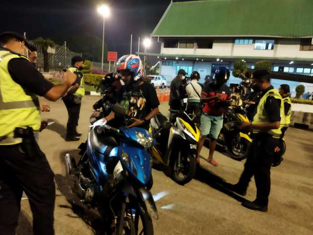 JPJ Penang saman 235 penunggang motosikal untuk pelbagai kesalahan trafik dalam Op Lejang