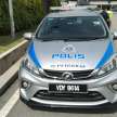 Perodua Myvi police cars – not pursuit vehicles, but part of PDRM CSR programme for selected districts