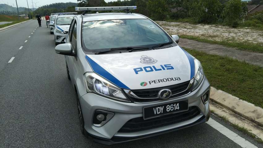 Perodua Myvi police cars – not pursuit vehicles, but part of PDRM CSR programme for selected districts 1498518
