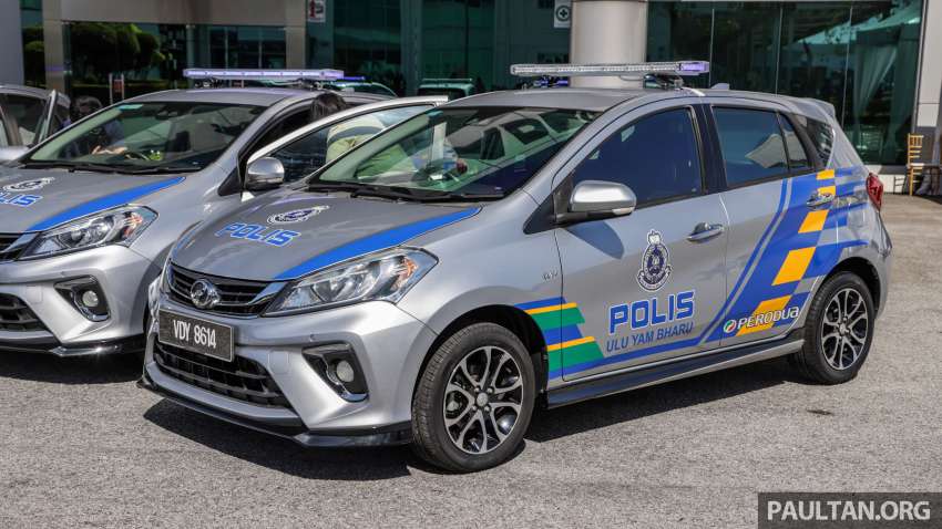 Perodua Myvi police cars – P2 hands over 5 units to PDRM; to be used in Ulu Yam Bharu, Rasa, Serendah 1504208