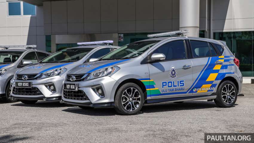 Perodua Myvi police cars – P2 hands over 5 units to PDRM; to be used in Ulu Yam Bharu, Rasa, Serendah 1504209