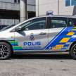 Perodua Myvi police cars – P2 hands over 5 units to PDRM; to be used in Ulu Yam Bharu, Rasa, Serendah