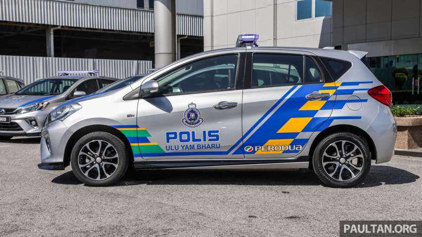 Perodua Myvi police cars – P2 hands over 5 units to PDRM; to be used in Ulu Yam Bharu, Rasa, Serendah 1504210