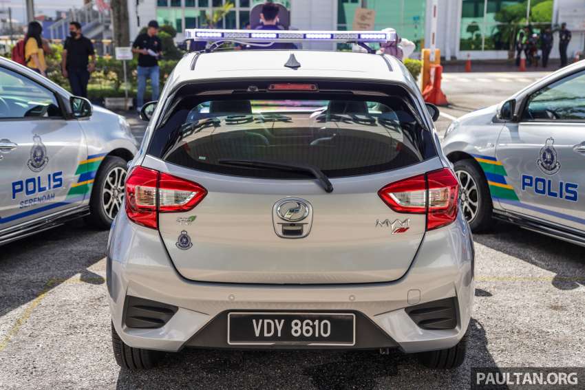 Perodua Myvi police cars – P2 hands over 5 units to PDRM; to be used in Ulu Yam Bharu, Rasa, Serendah 1504212