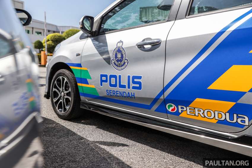 Perodua Myvi police cars – P2 hands over 5 units to PDRM; to be used in Ulu Yam Bharu, Rasa, Serendah 1504218