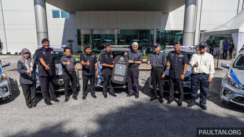 Kereta polis Perodua Myvi diserahkan secara rasmi – PDRM gunakan di Ulu Yam Bharu, Rasa dan Serendah 1504341