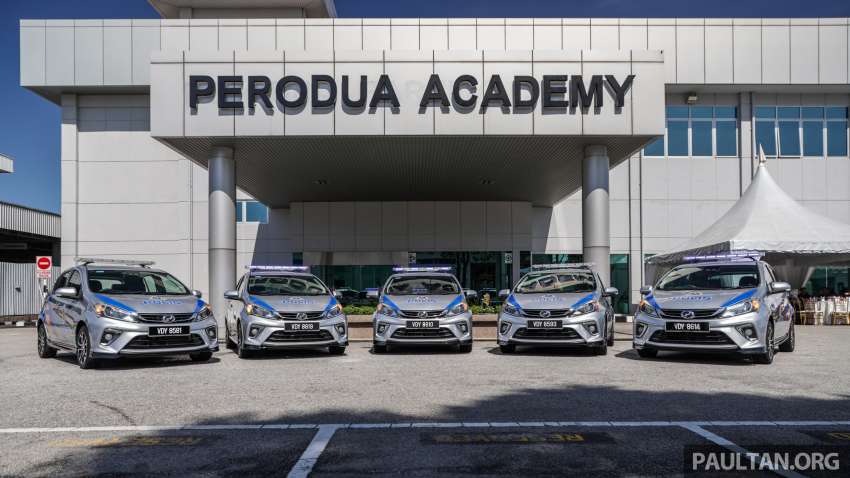 Perodua Myvi police cars – P2 hands over 5 units to PDRM; to be used in Ulu Yam Bharu, Rasa, Serendah 1504201