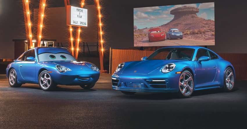 Porsche 911 Sally Special – one-off Carrera GTS based on “Sally Carrera” from <em>Cars</em> movies to be auctioned 1498978