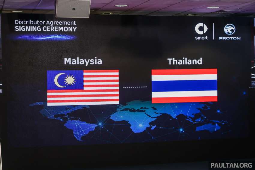 Proton and smart officially sign distributor agreement – smart #1 EV to be launched in Malaysia in Q4 2023 1501039