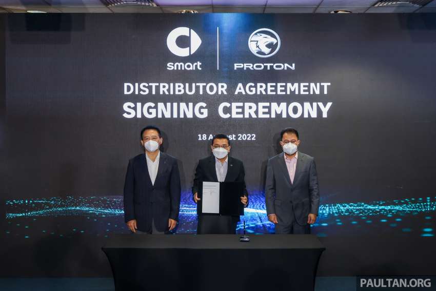 Proton and smart officially sign distributor agreement – smart #1 EV to be launched in Malaysia in Q4 2023 1501041
