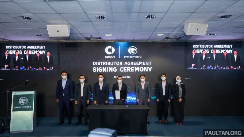 Proton and smart officially sign distributor agreement – smart #1 EV to be launched in Malaysia in Q4 2023 1501043