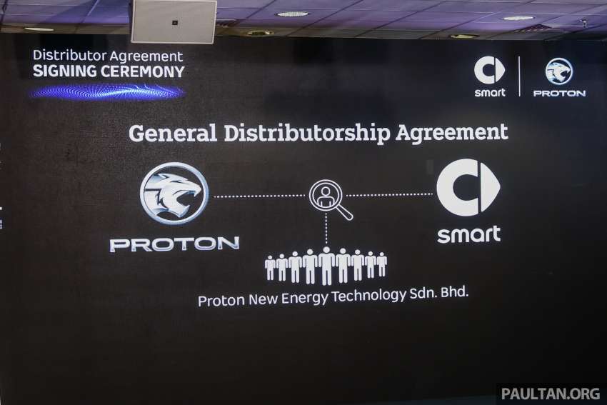 Proton and smart officially sign distributor agreement – smart #1 EV to be launched in Malaysia in Q4 2023 1501032
