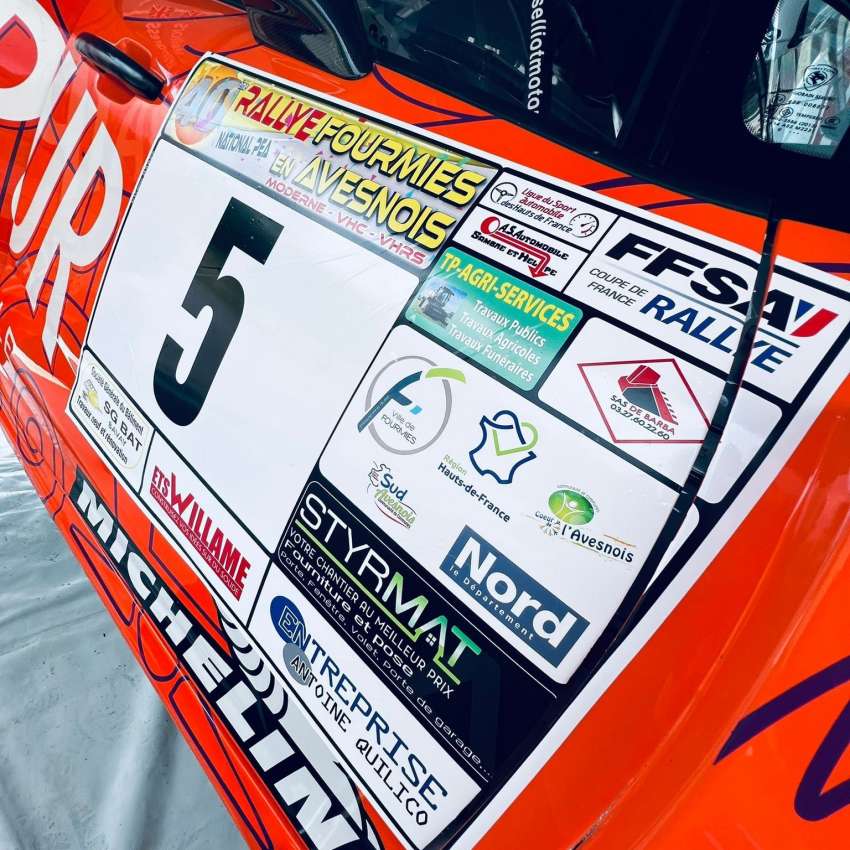 Proton Iriz R5 rangkul naib juara di Rallye National de Fourmies-en-Avesnois, Perancis hujung minggu lalu 1495474