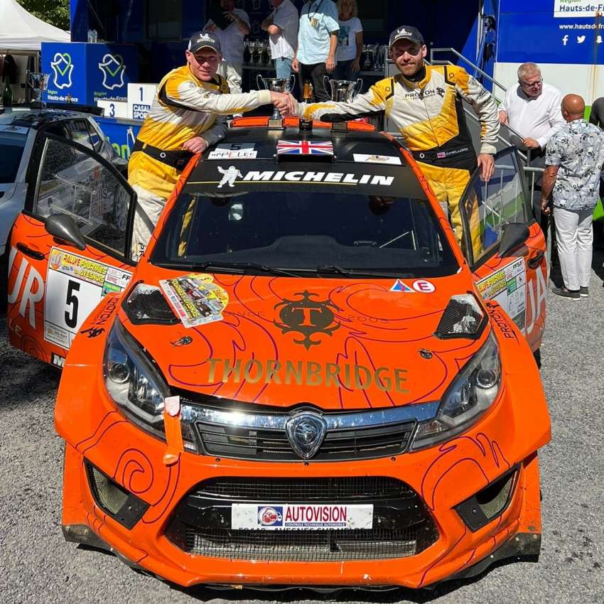 Proton Iriz R5 rangkul naib juara di Rallye National de Fourmies-en-Avesnois, Perancis hujung minggu lalu 1495486