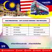 Rapid KL bus schedule for Merdeka Day, from 4.30 am