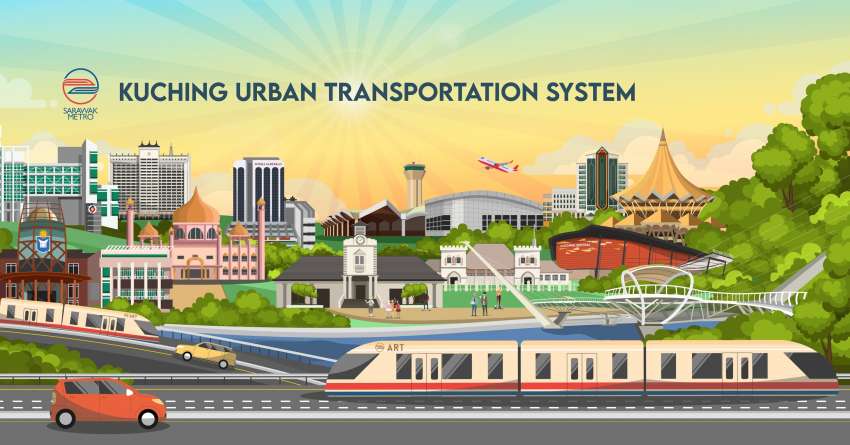 Kuching Urban Transportation System to use world’s first FCEV Autonomous Rapid Transit on virtual tracks 1499800