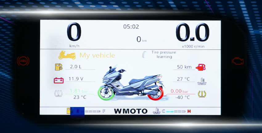 WMoto RT3S pasaran Malaysia dipertingkat – kini dilengkapi panel instrumen TFT dengan TPMS, RM18k 1493863