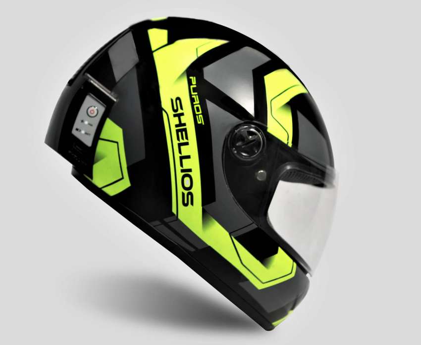 Shellios Puros  helmets provide filtered air for the rider 1505802