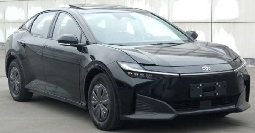 Toyota bZ3 EV sedan seen in ministry filing; China-specific model gets two variants, on sale late 2022 1505784